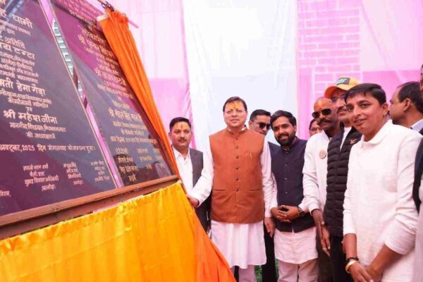 सीएम धामी ने किया 76.78 करोड़ रुपये की 06 योजनाओं का लोकार्पण एवं शिलान्यास, जागेश्वर धाम मास्टरप्लान की समीक्षा