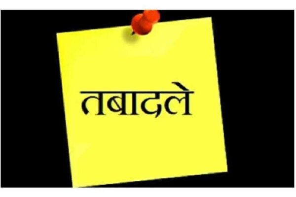 उत्तराखंड में पुलिस अधिकारियों के बड़े पैमाने पर तबादले, देखिए सूची..